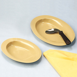 Plato inclinado con reborde Manoy