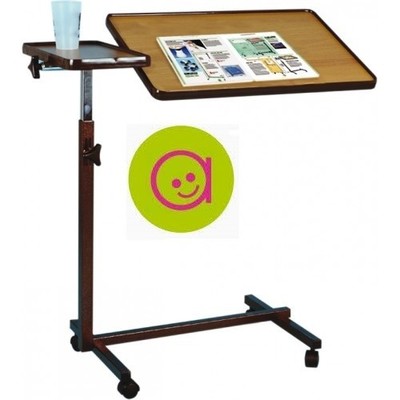 Mesa auxiliar doble tablero Marron 