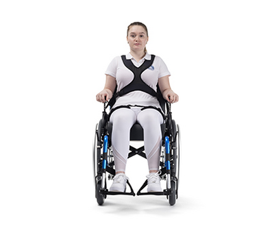 Chaleco estrecho para silla de ruedas 
