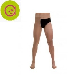 Panti de compresion de una pierna